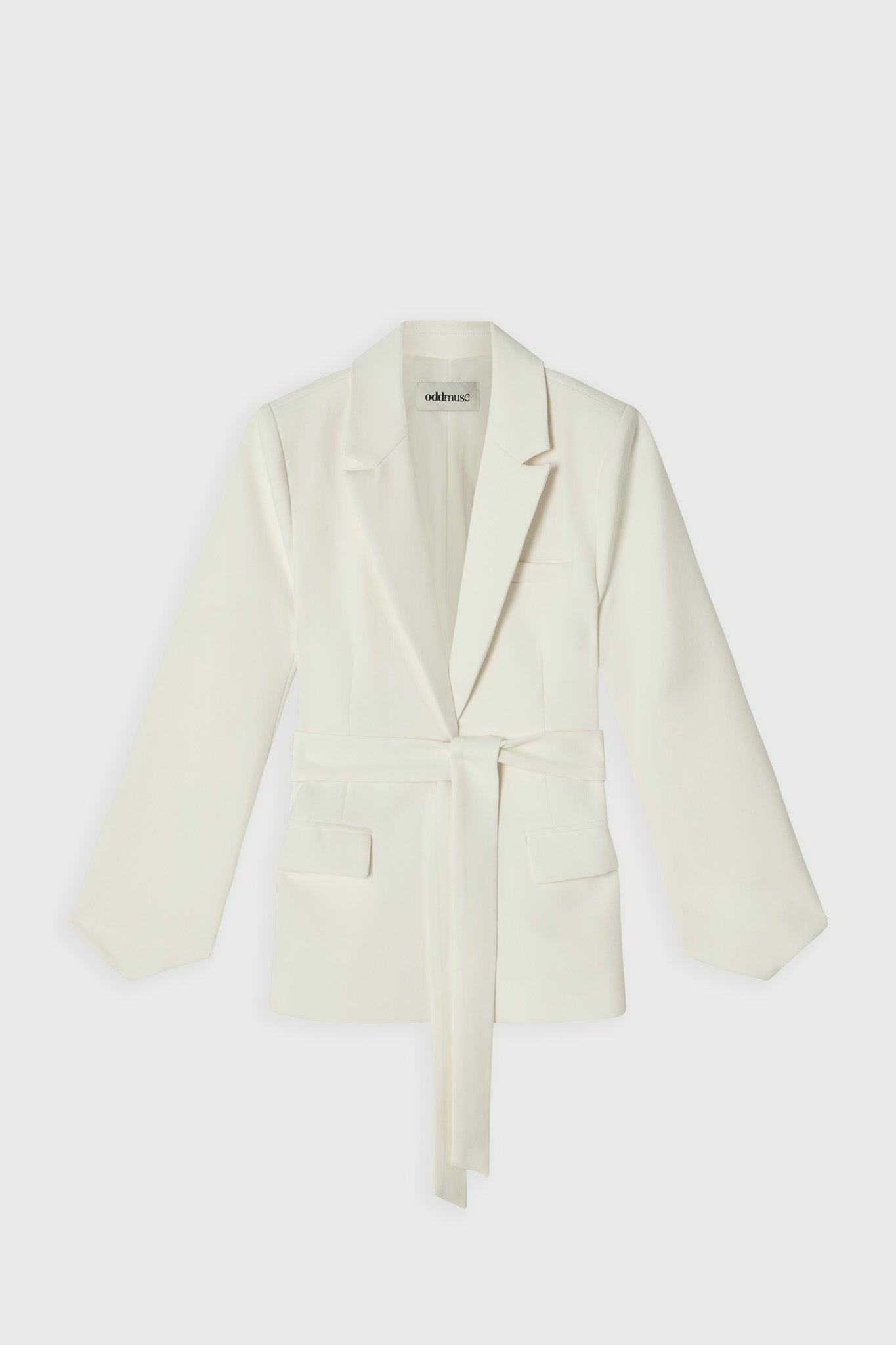 Belted Blazer