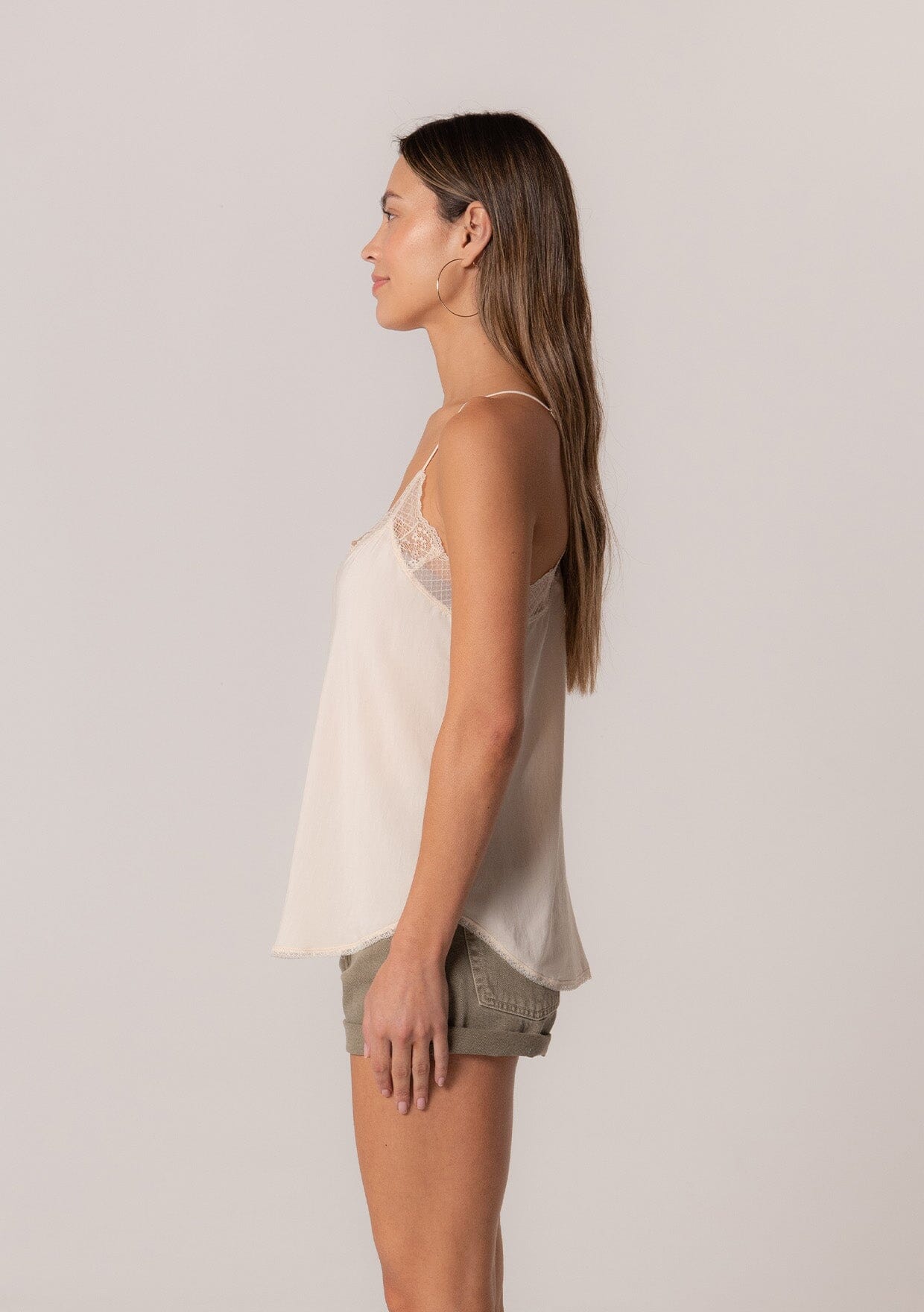 Eternal Lace Trim Camisole