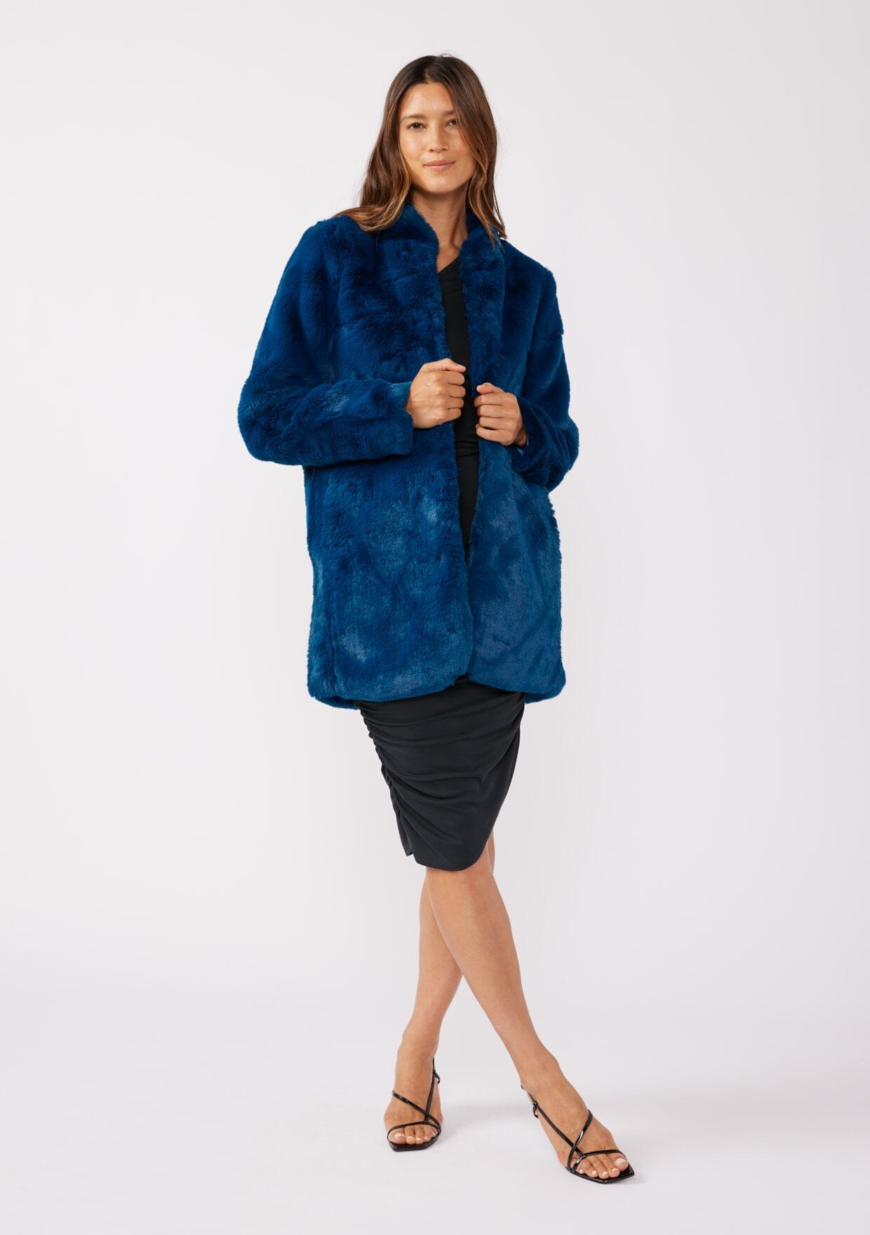 Electric Feel Faux Fur Coat