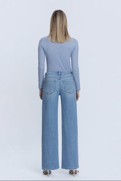 Waitlist 8/15 • Romilly Mid Rise Wide Leg Jeans Medium Wash