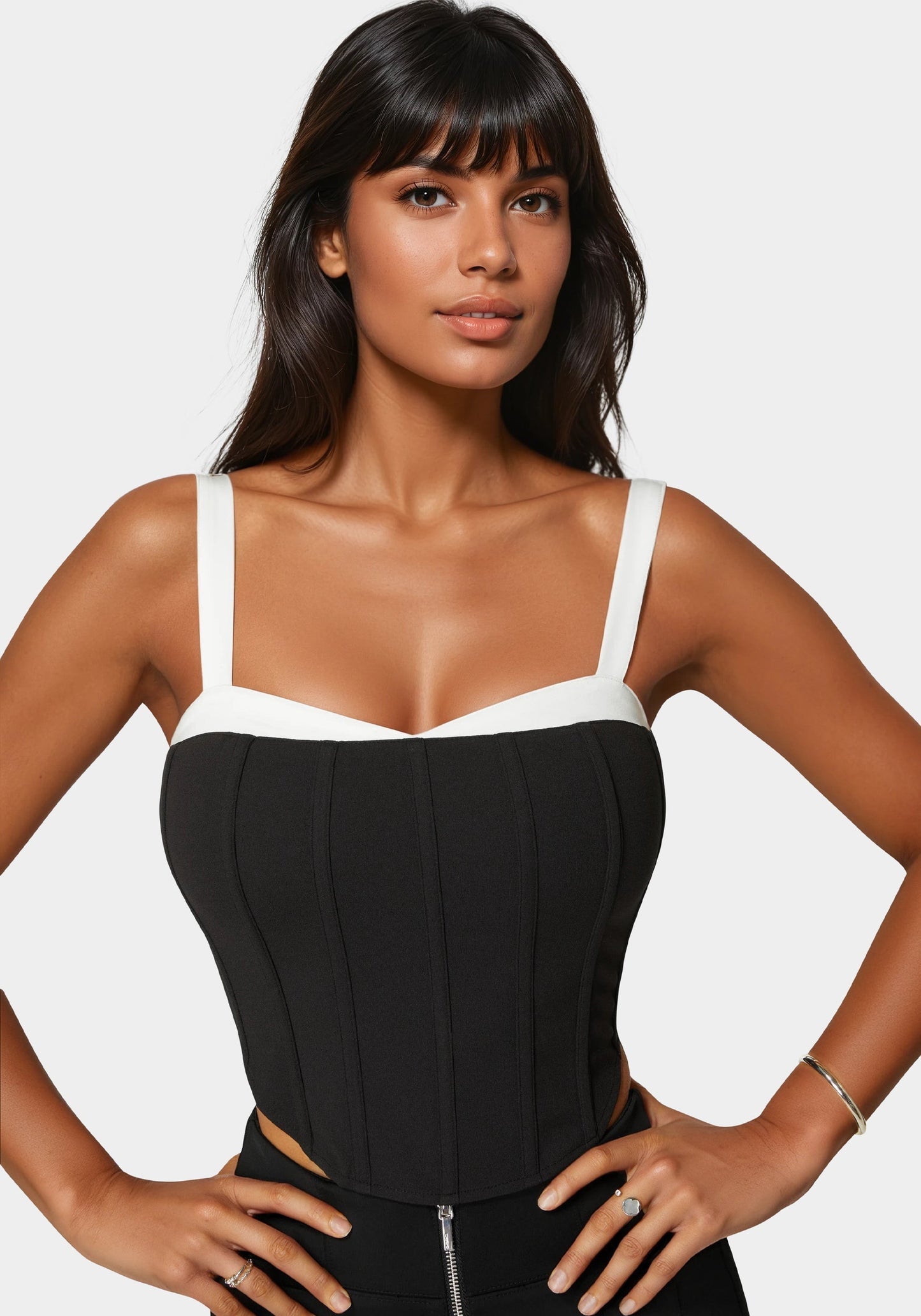 Corset Knit Top