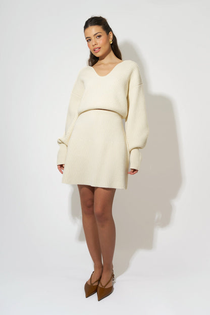 Knitted Mini Skirt