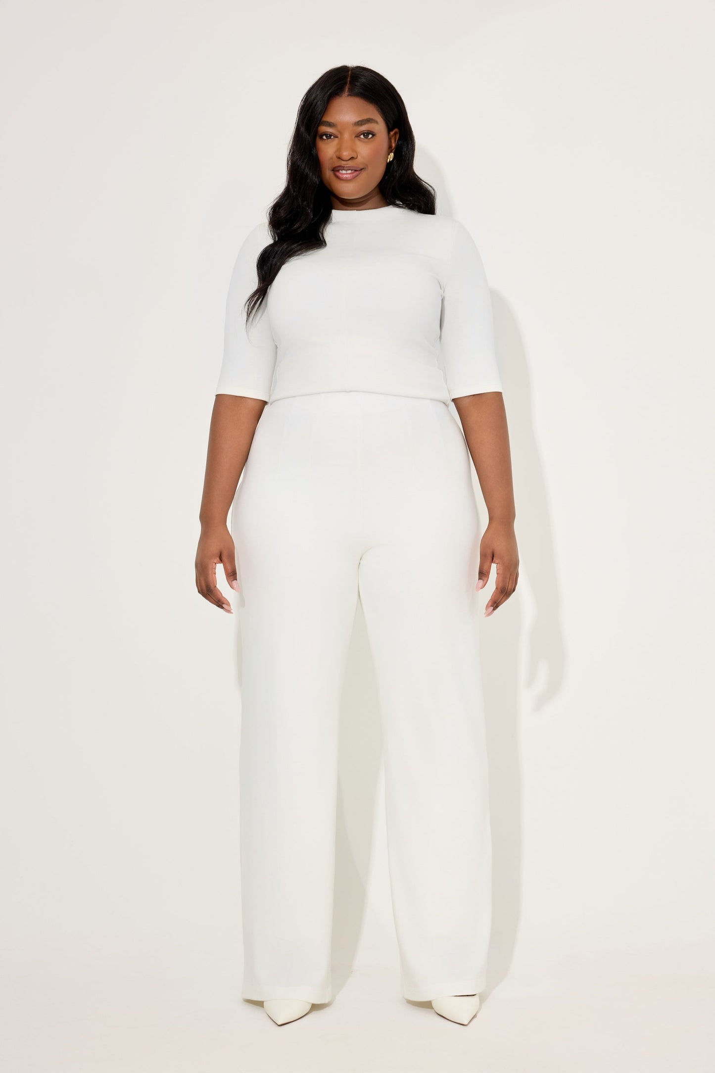 Cotton Mix Jersey Trousers