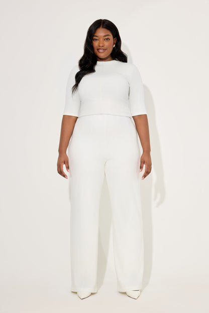Cotton Mix Jersey Trousers