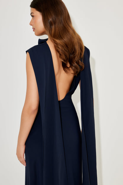 Drape Maxi Dress
