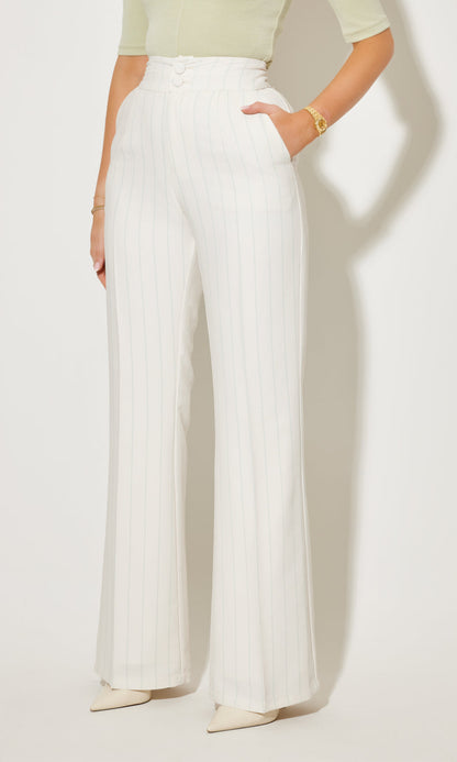 Pinstripe Trousers