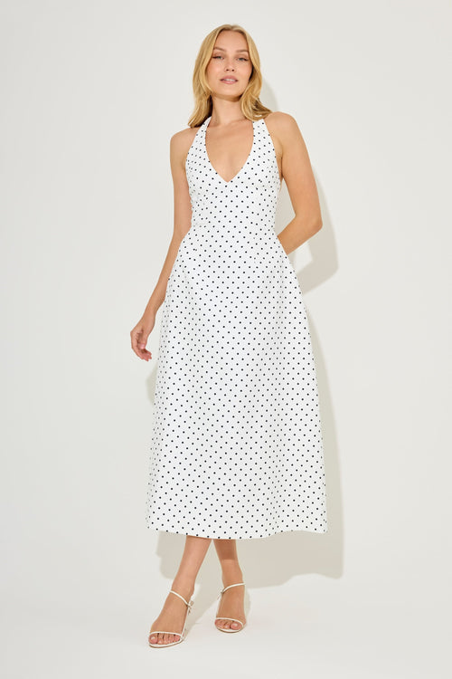 Volume Midi Dress
