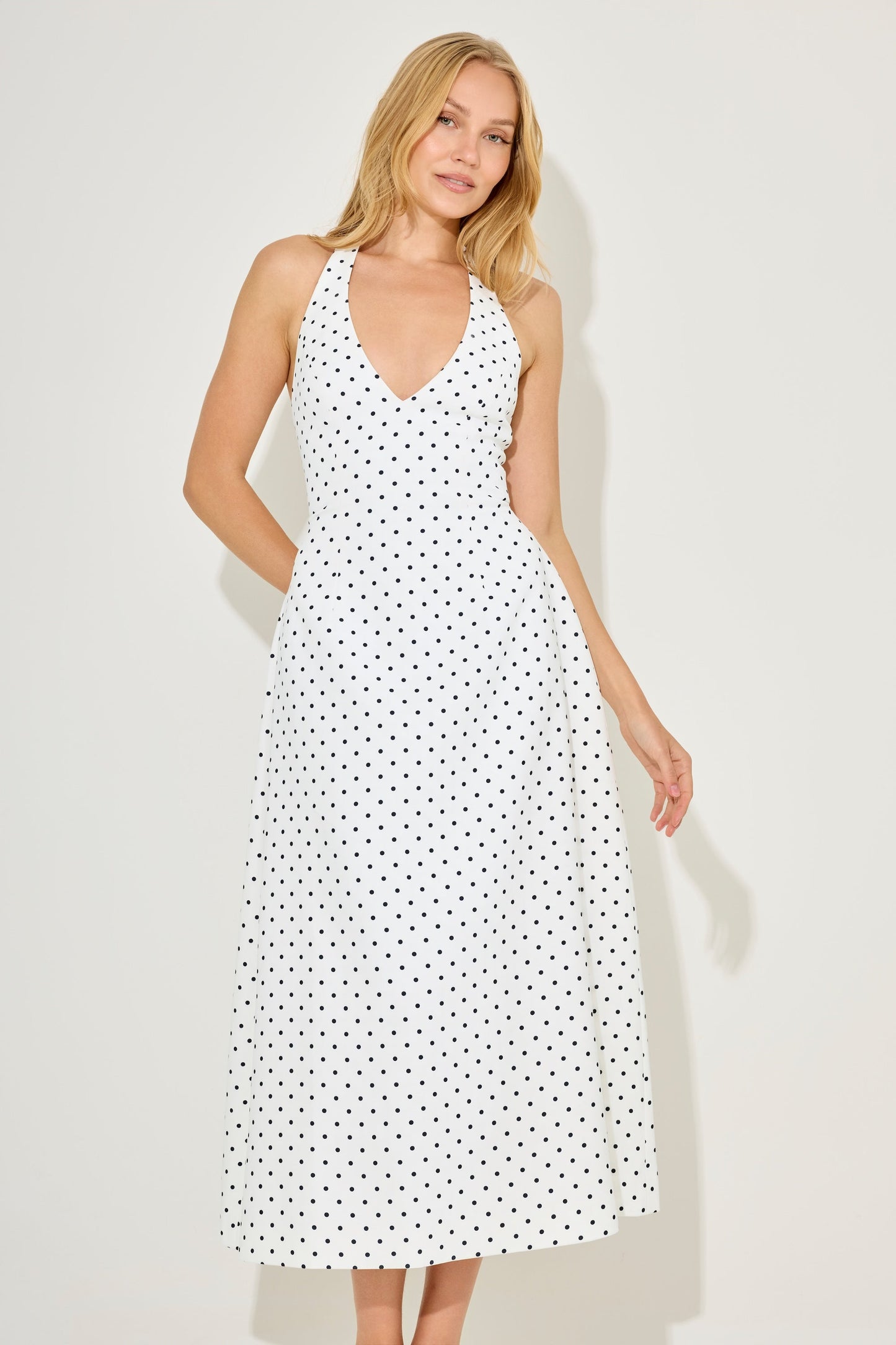 Volume Midi Dress