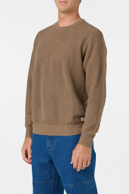 O'Riginals Roscoe Waffle Long Sleeve Sweater