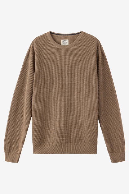 O'Riginals Roscoe Waffle Long Sleeve Sweater