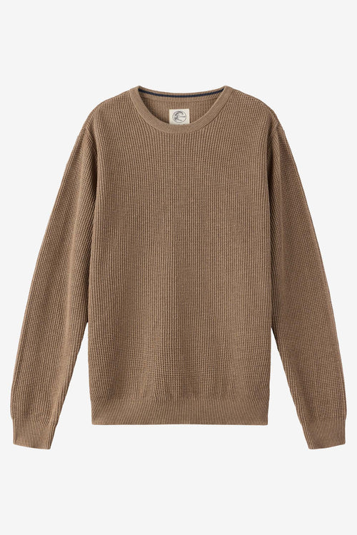 O'Riginals Roscoe Waffle Long Sleeve Sweater