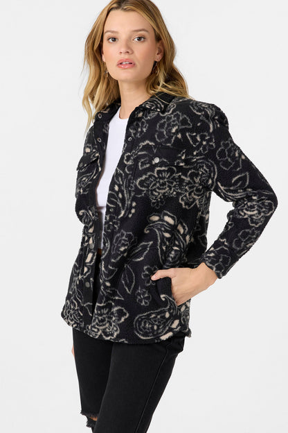 Zuma High Pile Long Sleeve Top
