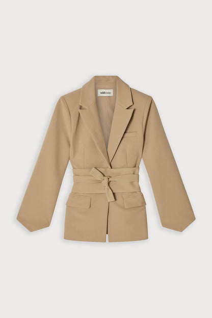 Belted Blazer