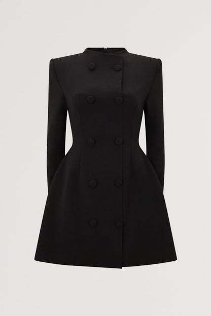 Button Mini Dress