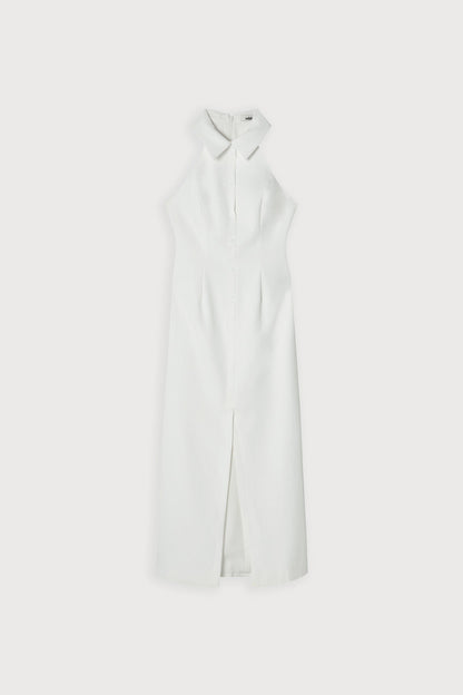 Collar Maxi Dress