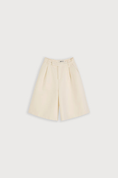 Cotton Mix Long Line Shorts