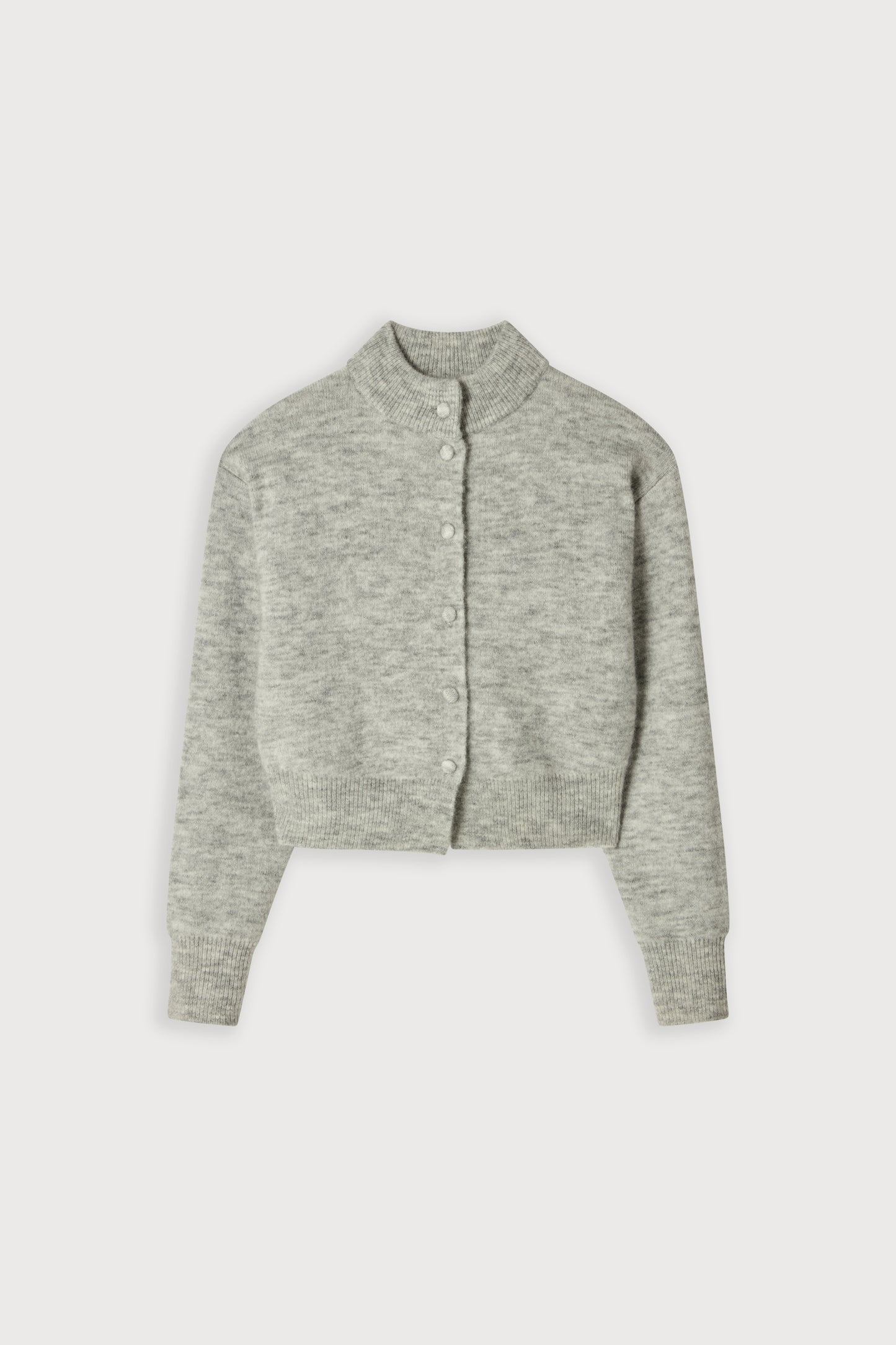Mohair Button Cardigan