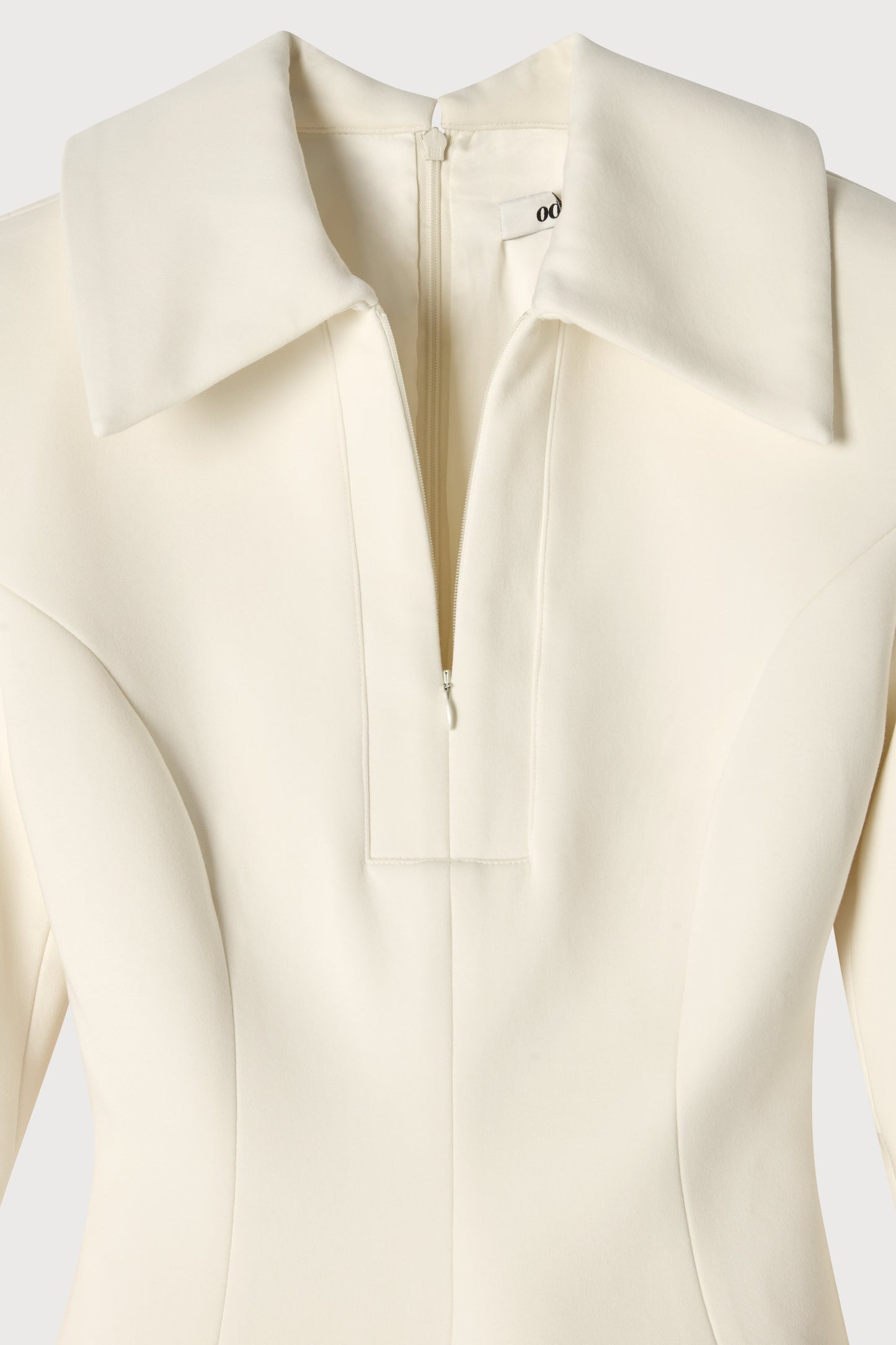 Zip Detail Mini Dress