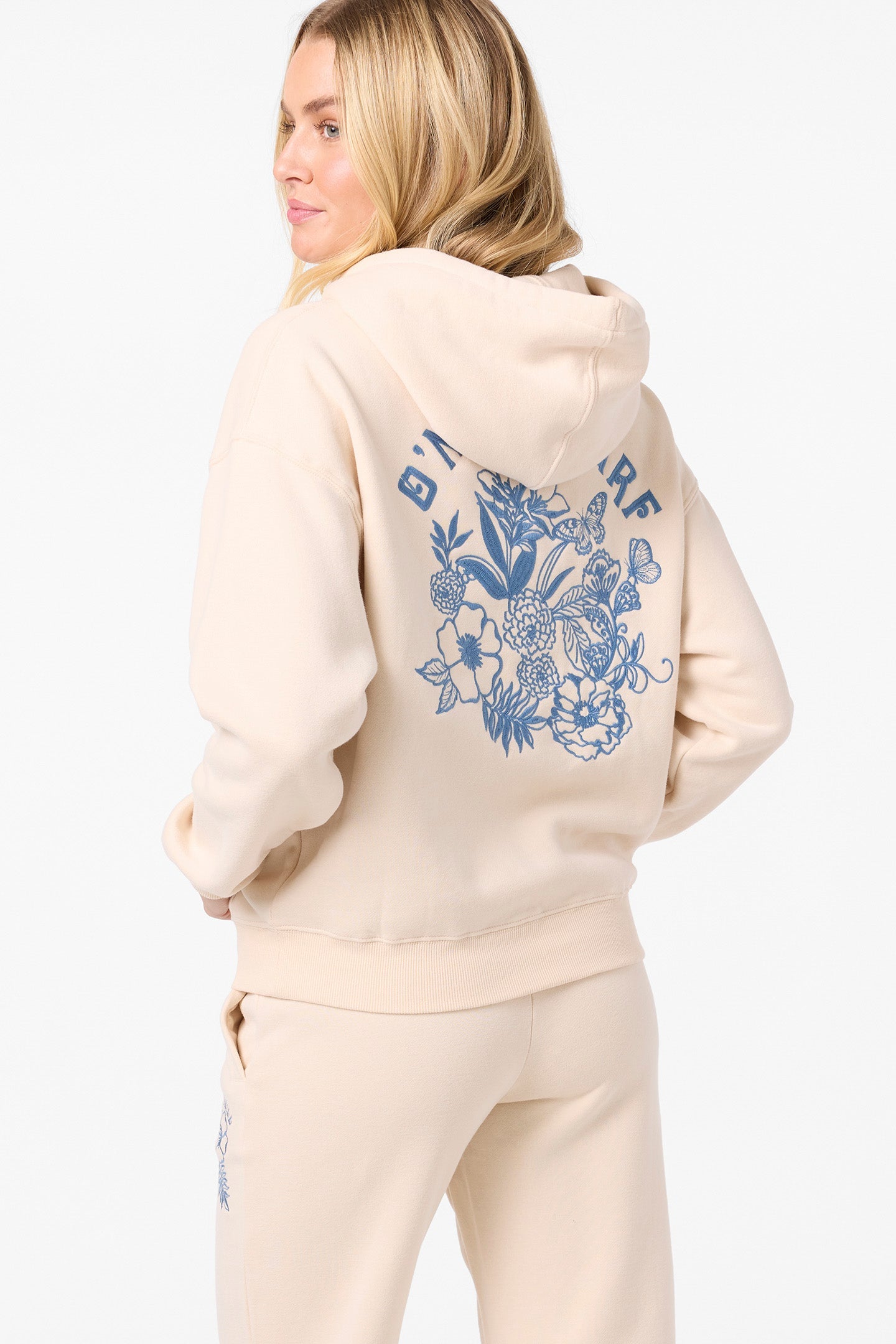 Flora Drift Hoodie Pullover Fleece