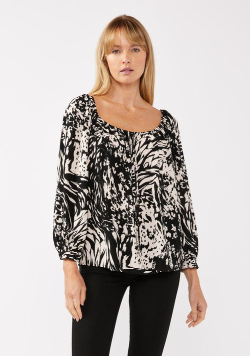 Midnight Oasis Blouse