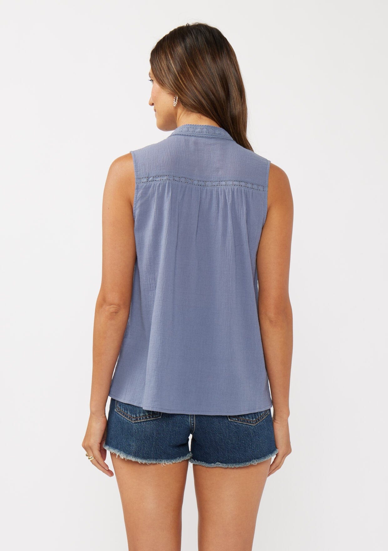 Elara Embroidered Tank Top