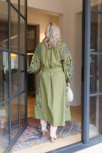 Quiet as the Pines Dress