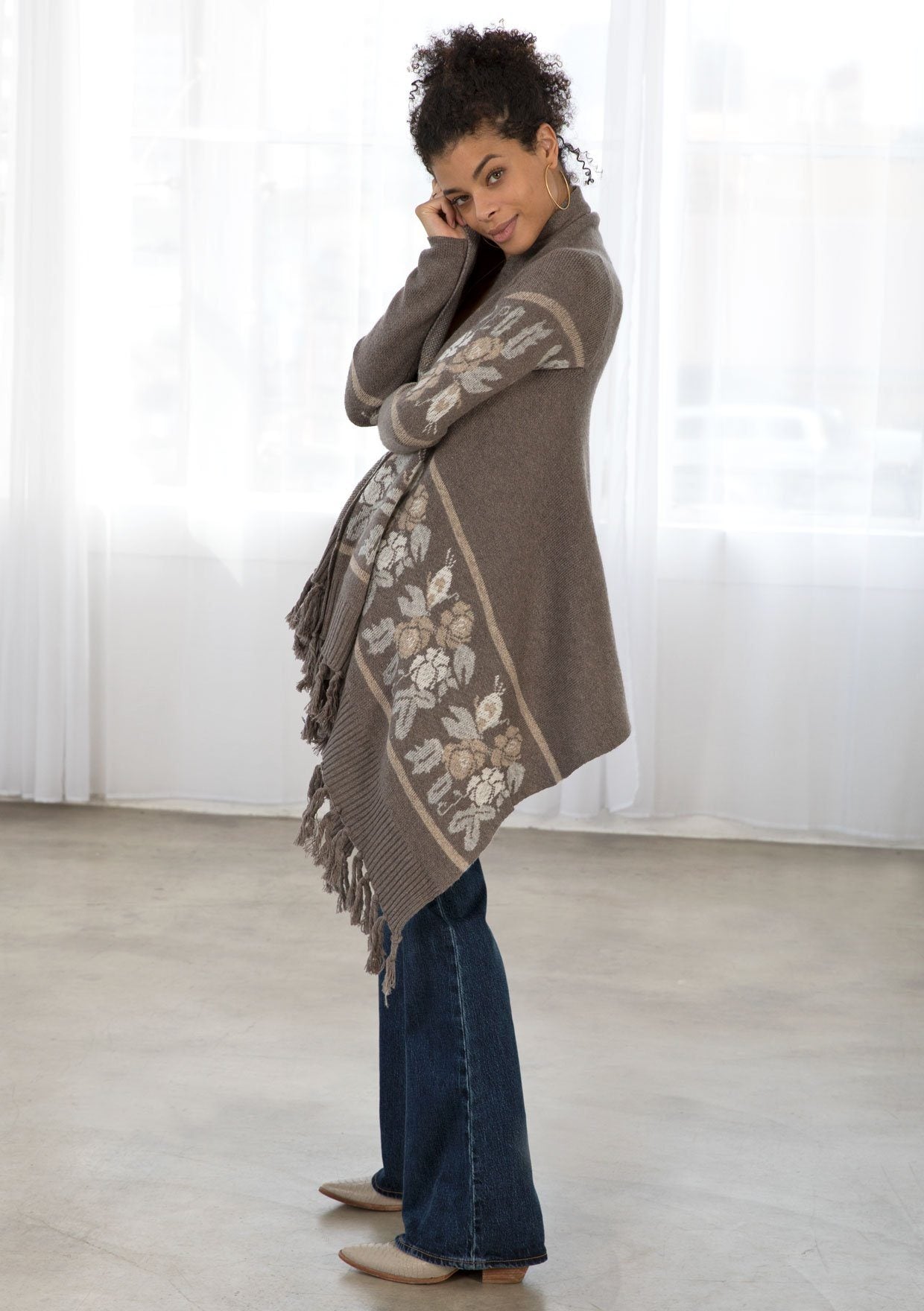 Cassie Fringed Cardigan