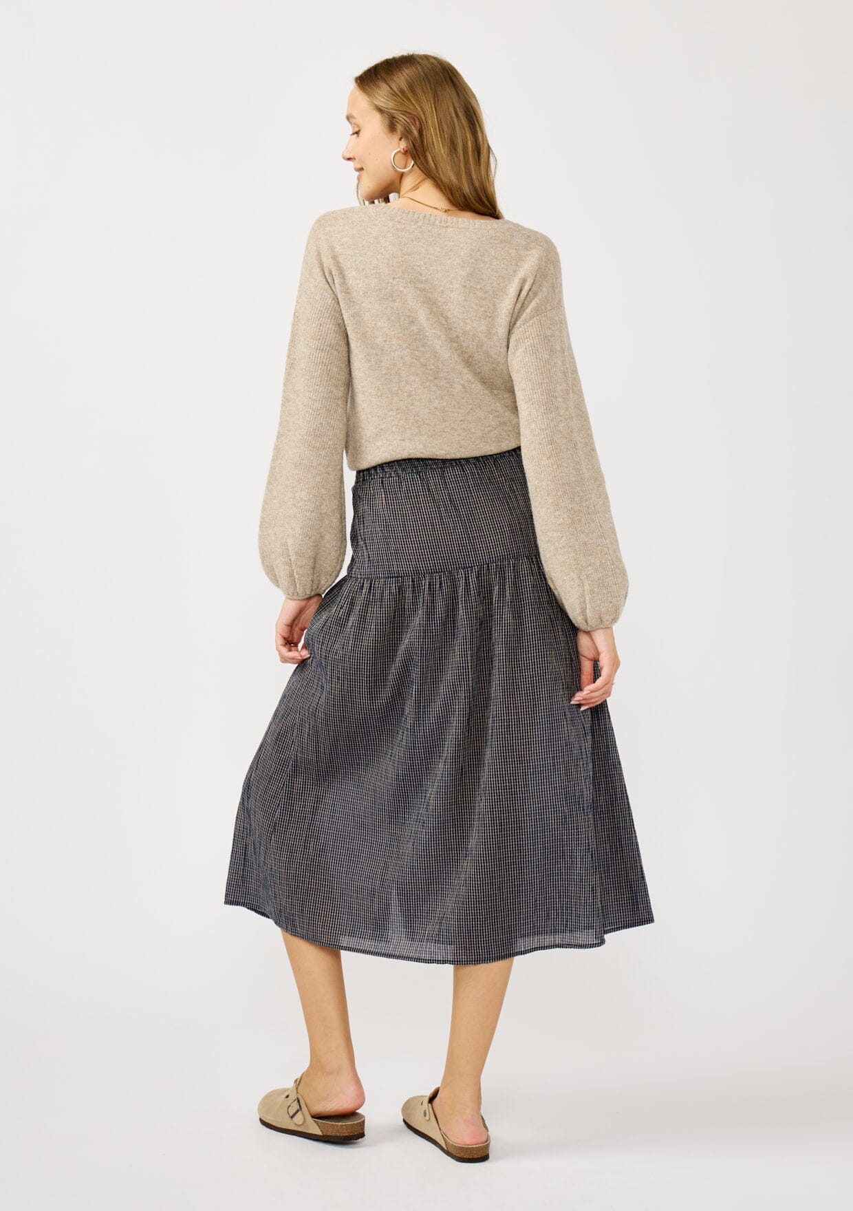 Andi Checkered Skirt