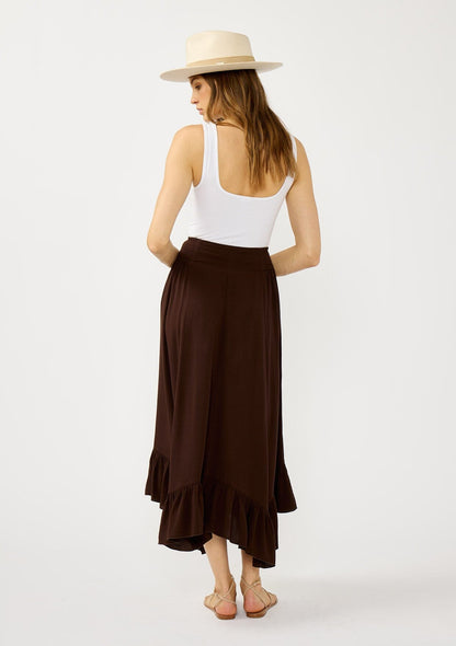 Lainey Ruffle Maxi Skirt
