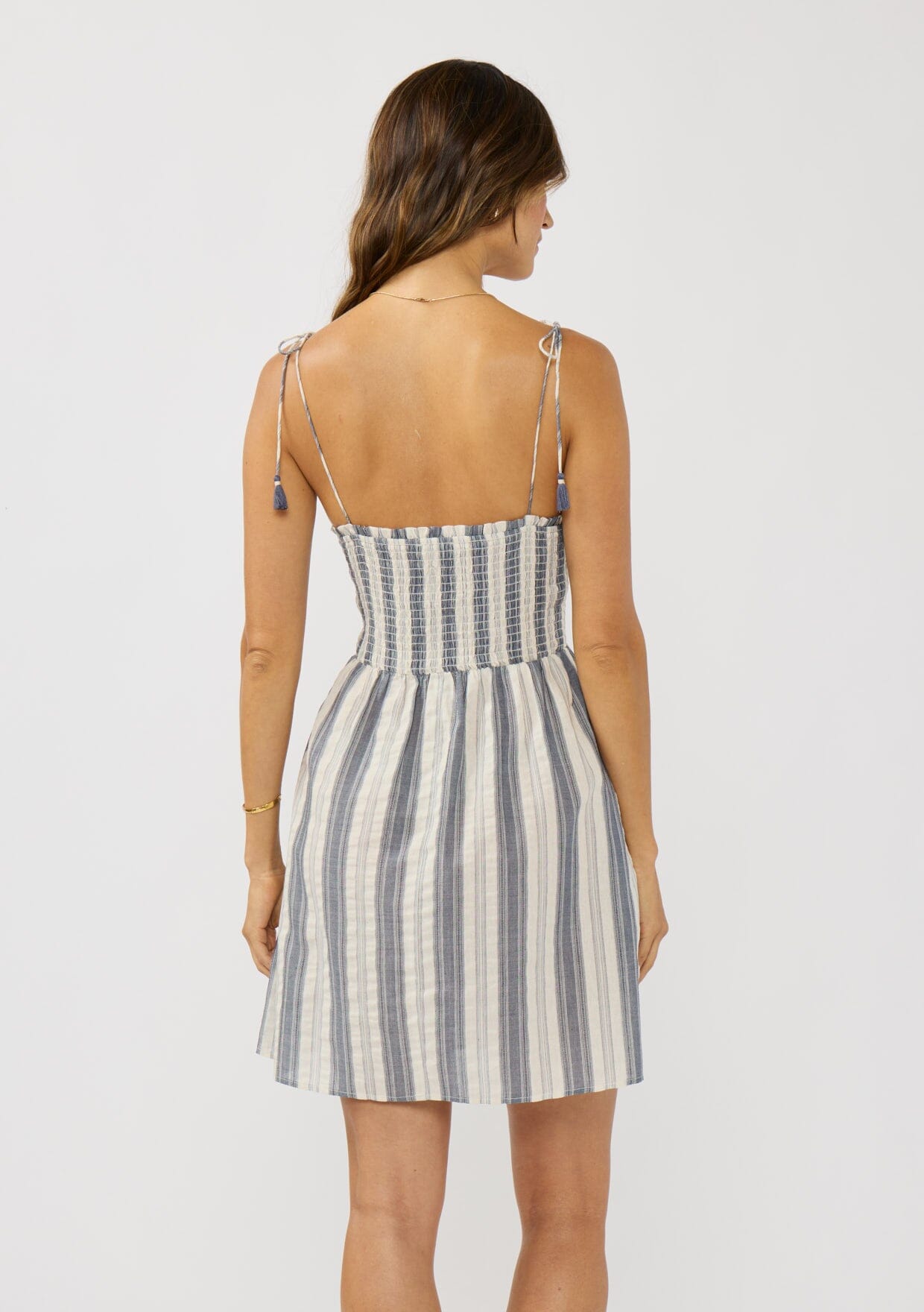 Azura Striped Midi Dress