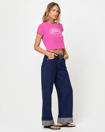 Merci Baby Tee - Made in California Sweetheart