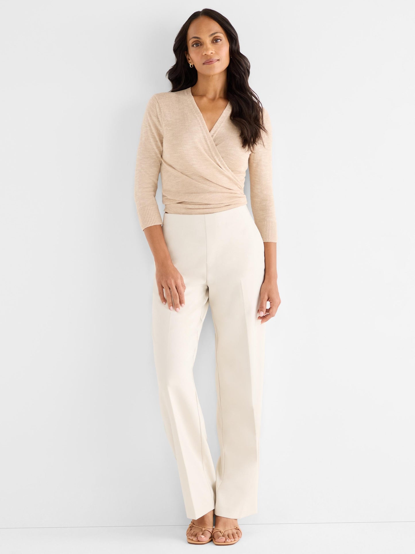 Slub Knit 4-Way Cardigan