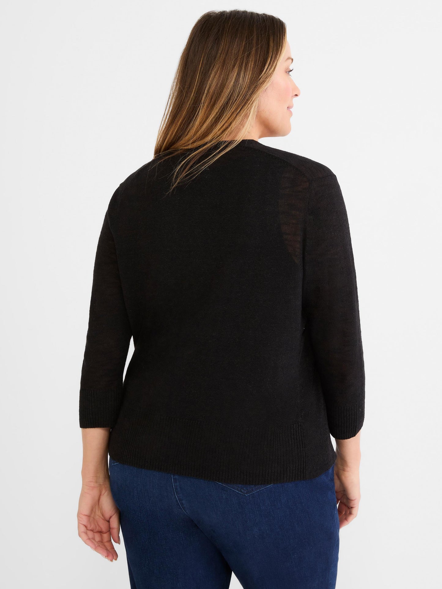 Slub Knit 4-Way Cardigan