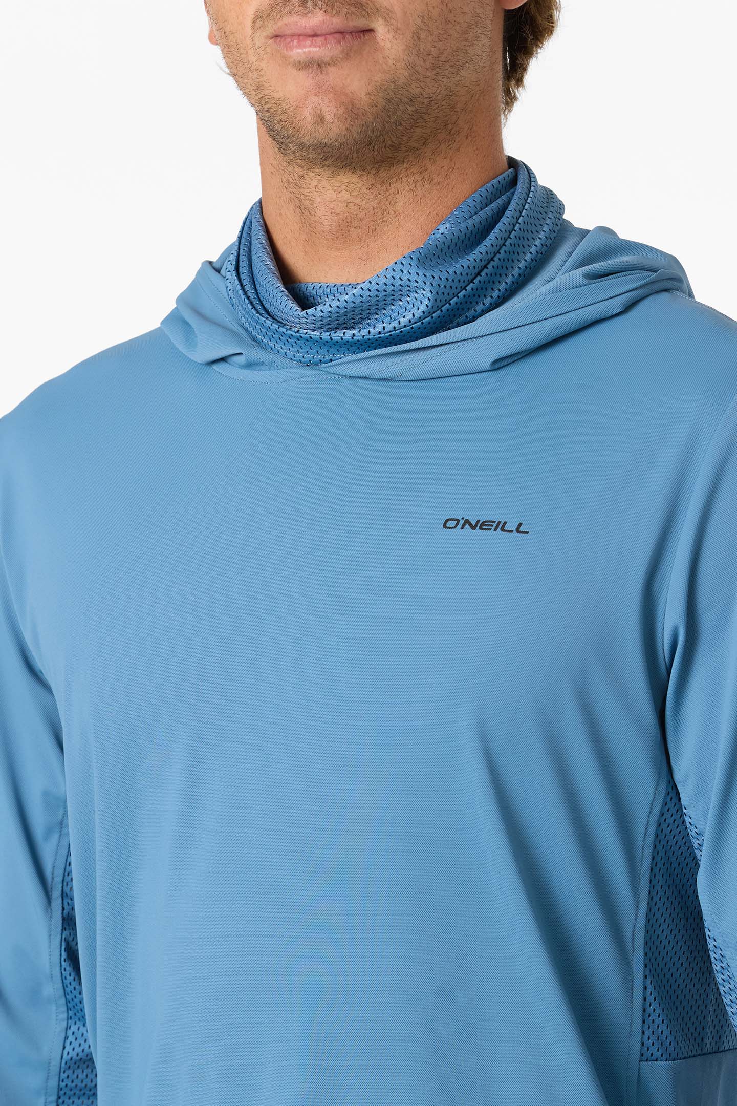 TRVLR UPF Elevated Hooded Long Sleeve Pullover