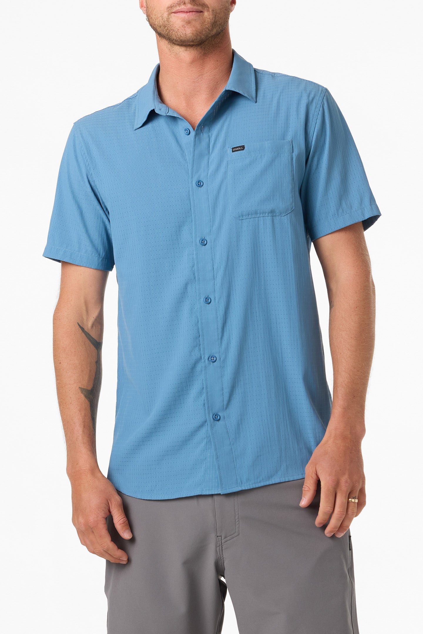 TRVLR Perforated Standard Fit Shirt