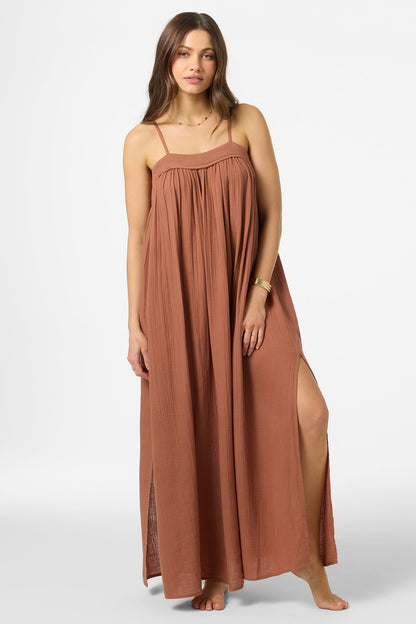 Saltwater Solids Sai Maxi Cover-Up Dress