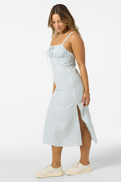 Wiley Plaid Dress Midi Dress