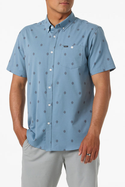 Light Check Geo Standard Fit Shirt