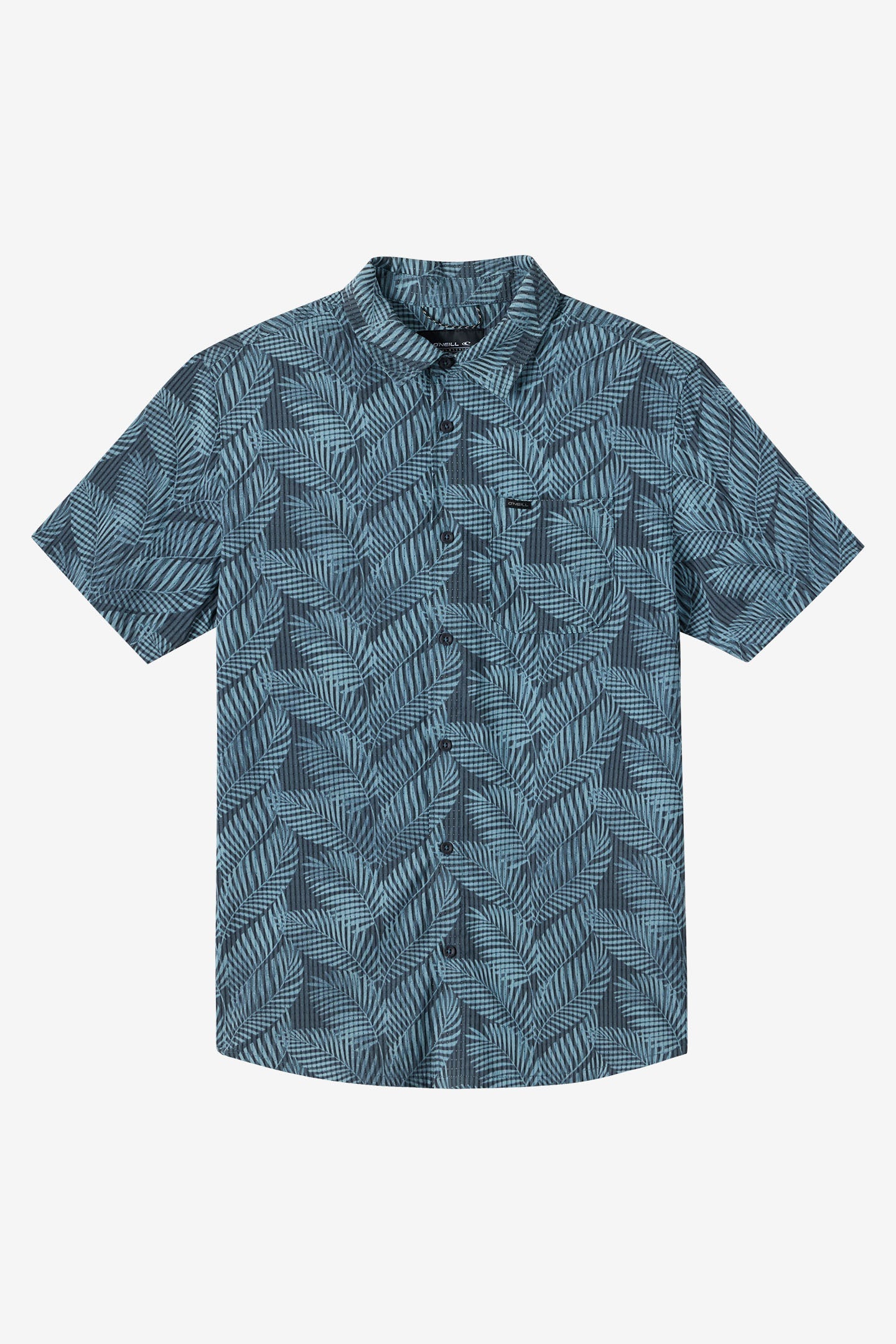 TRVLR Perforated Printed Standard Fit Shirt
