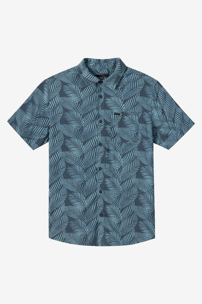 TRVLR Perforated Printed Standard Fit Shirt