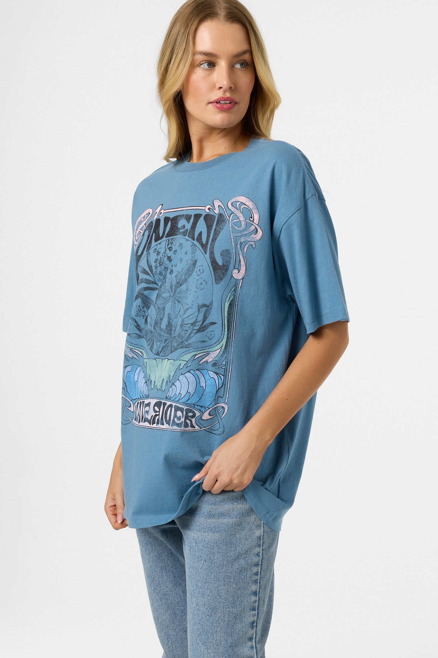 Wave Rider Oversized Tee