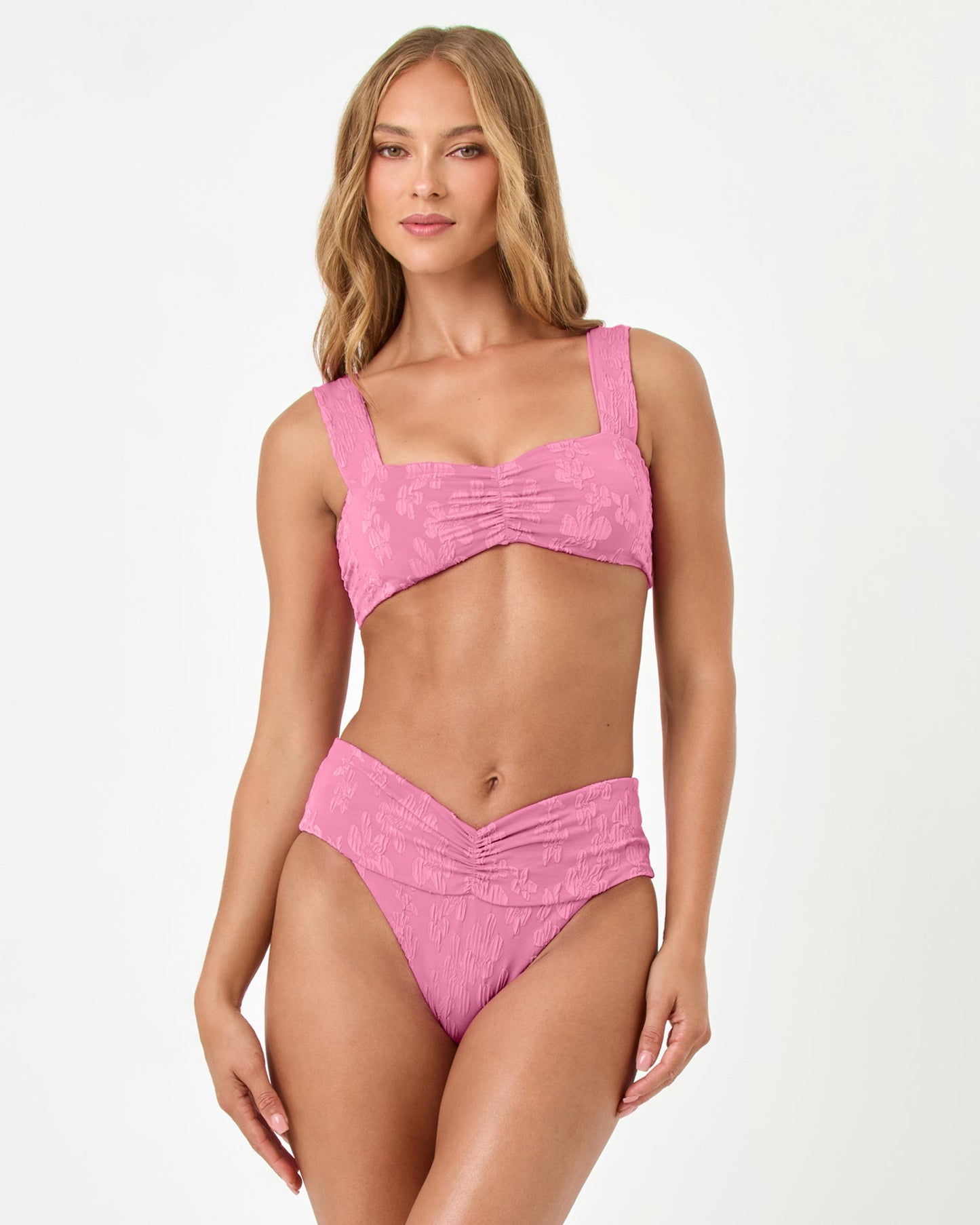 Marlee Bikini Top - Hottest Pink
