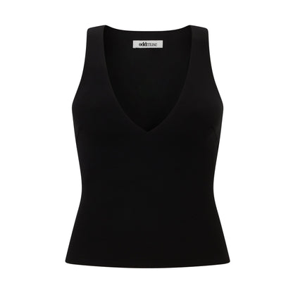 V-Neck Knitted Top