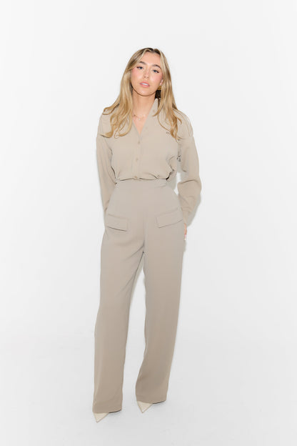 Wide Leg Trousers