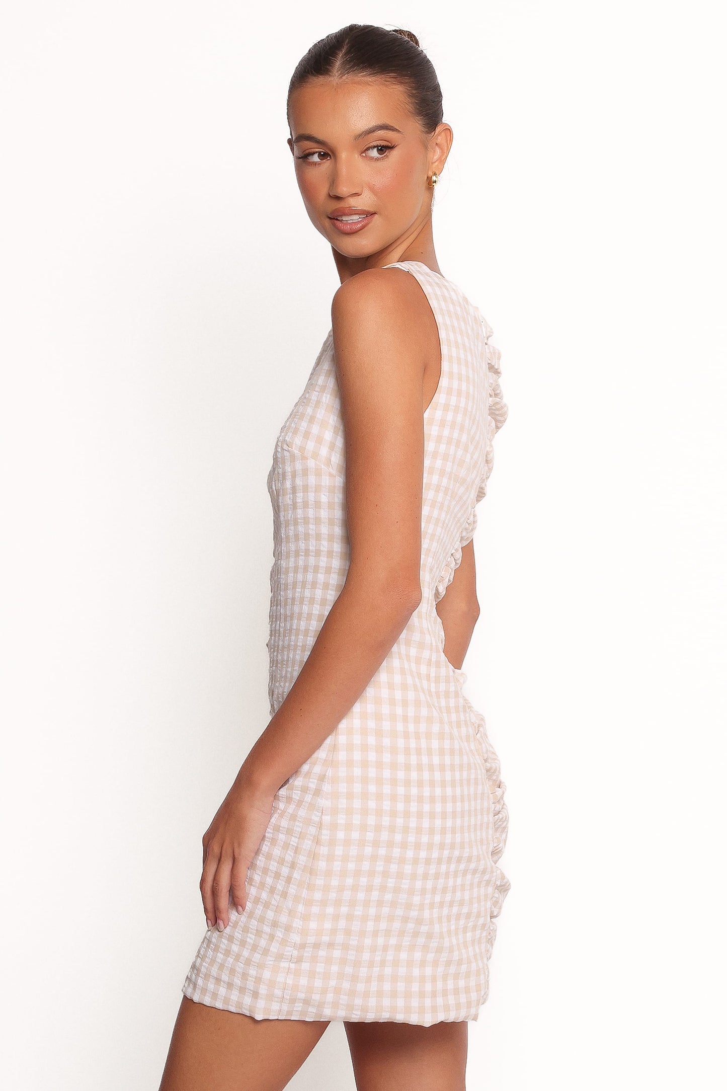 Catania Mini Dress - Beige